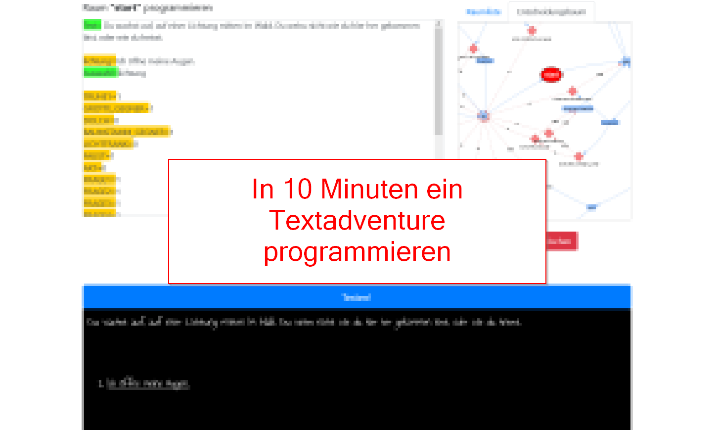 Kinderleicht Ein Text Adventure Programmieren Most Things Web